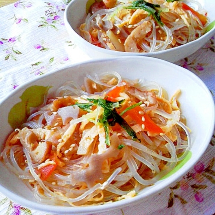 筑前煮リメイク 中華春雨サラダへ レシピ 作り方 By Mama Papa 楽天レシピ